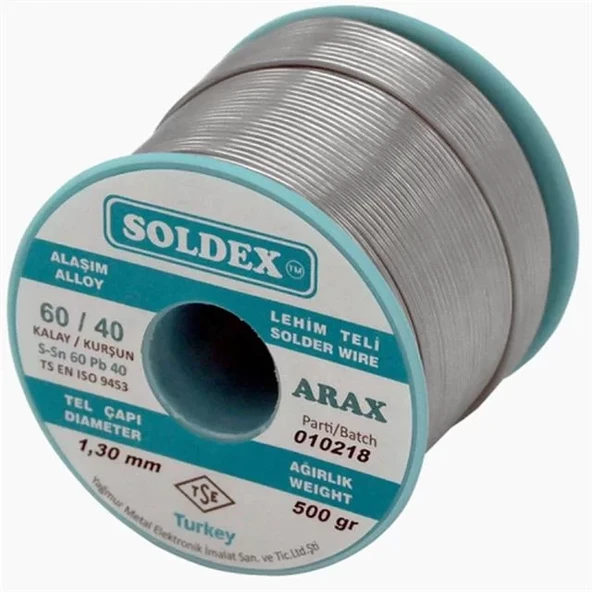 Araxlı 500 Gr Lehim Teli 1.3 Mm ürün görseli 1