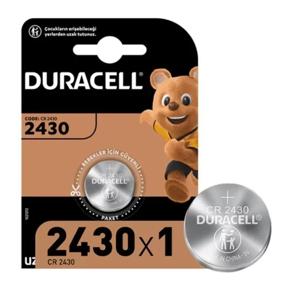 Duracell Cr2430 Lityum Tekli Pil ürün görseli 1
