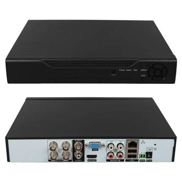 Pm-12180 4 Kanal 5Mp Destekli 1080N H265 Xmeye Video Çıkışlı Dvr/Xvr Kayıt ürün görseli 1