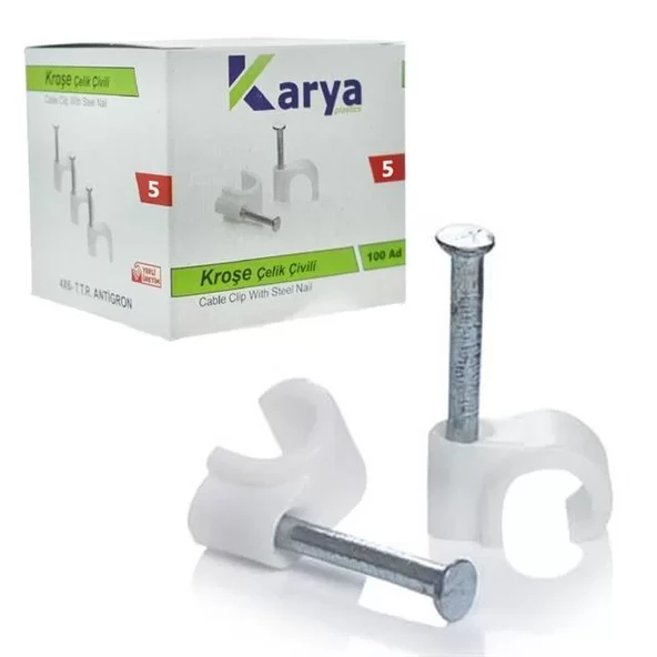 Kroşe 5 Numara 10 Mm 100'Lü Paket ürün görseli 1
