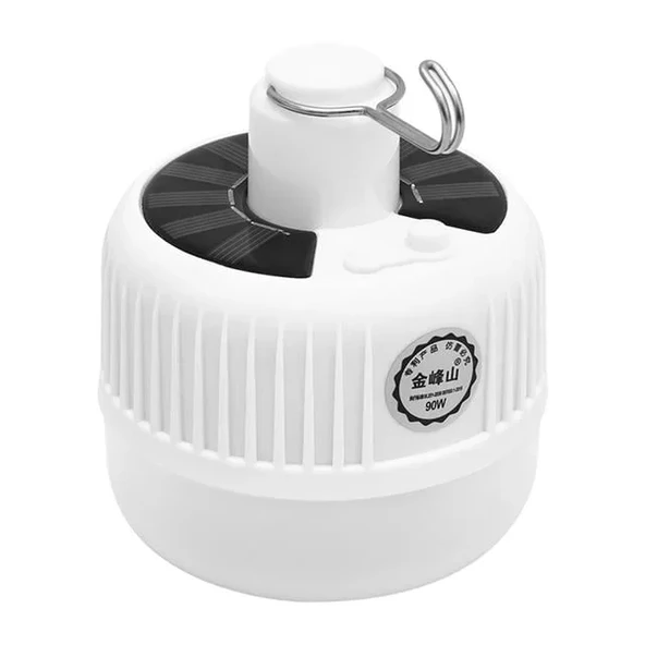 90W 24 Led Çok Fonksiyonlu Solar Acil Durum Lambası Pm-17839 ürün görseli 1
