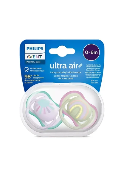 Philips Avent SCF085/59 Ultra Air Emzik 0 - 6 Ay ( Kız ) ürün görseli 1