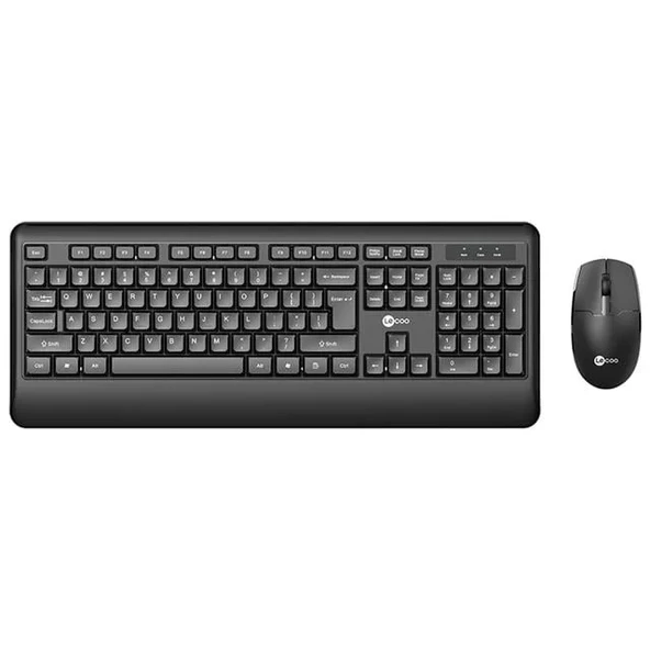 Lenovo Lecoo Kw202 Kablosuz Q Klavye - Mouse Set Siyah ürün görseli 1