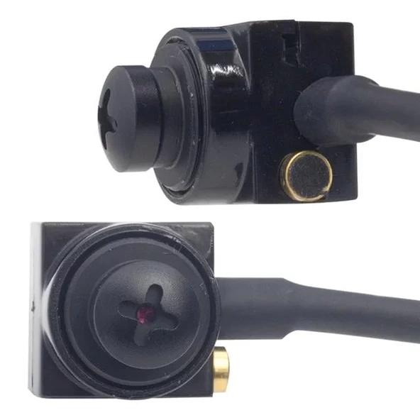 Hello Hl-19311 800Tvl 1/4 Mt499 Sensör Mini Kamera Mikrofonlu 3.6Mm 1280X960P 19X15X15Mm ürün görseli 1