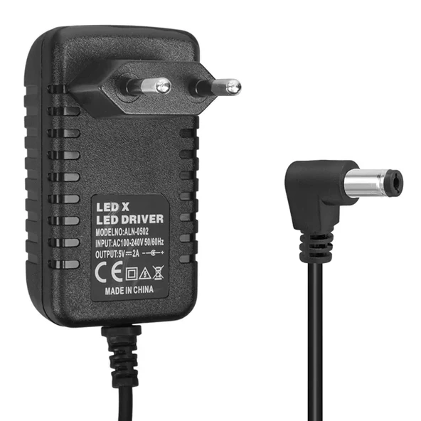 Pm-1660 5 Volt- 2 Amper - 10 Watt 5.5*2.5 Mm Düz Uçlu Priz Tipi Adaptör ürün görseli 1