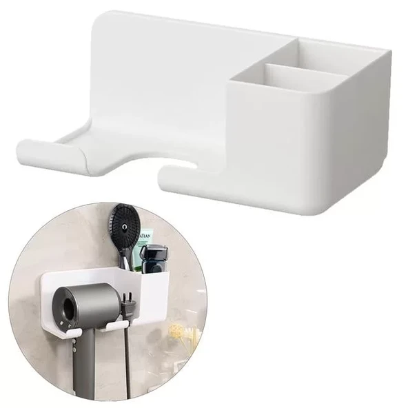 Sunup Sn-27125 Banyo Rafı Sabunluk Diş Fırçası Saç Kurutma Makinesi ürün görseli 1