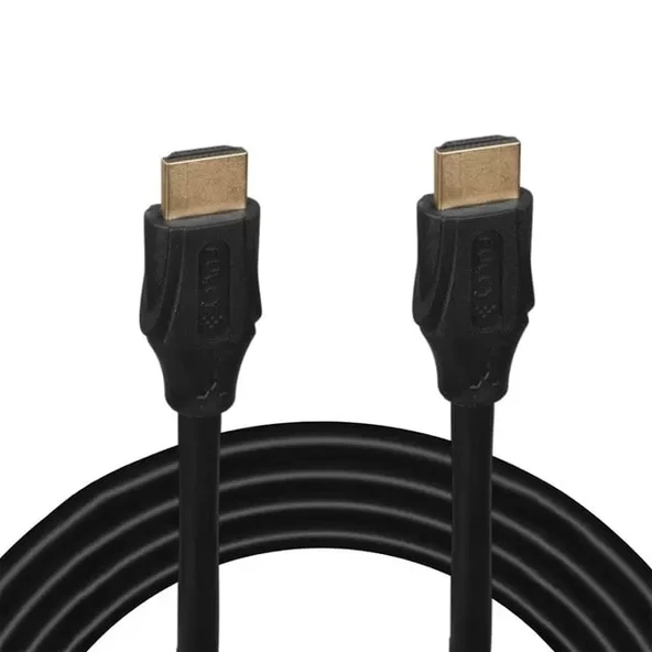 Fully G-507Fs Plastik Düz Siyah 20 Metre Gold Poşetli Hdmi Kablo ürün görseli 1