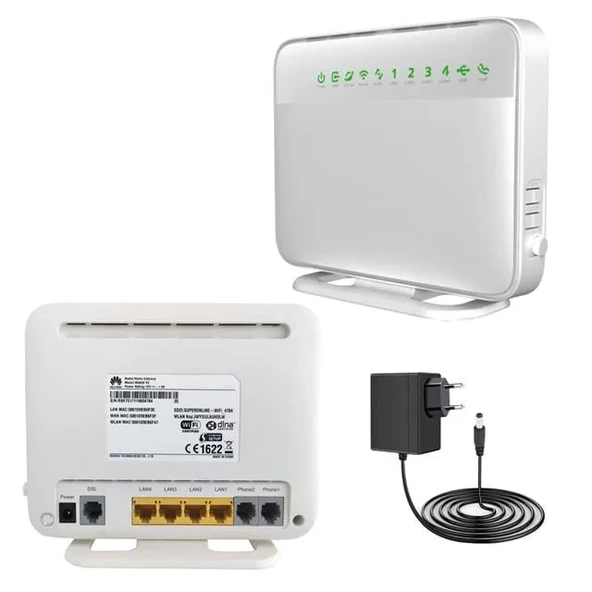Huaweı Hg658 V2 Vdsl/Adsl2+/Usb 4 Port 300 Mbps Modem ürün görseli 1