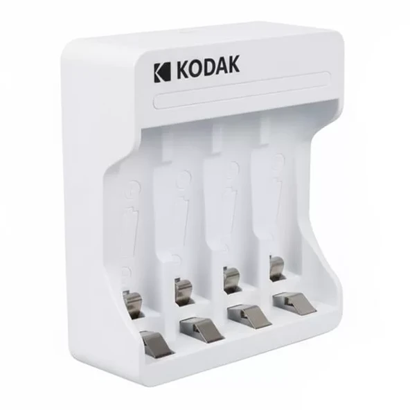 Kodak Kd-29490 4'Lü Aa/Aaa Ni-Mh Otomatik Hızlı Pil Şarj Cihazı (Type-C) ürün görseli 1