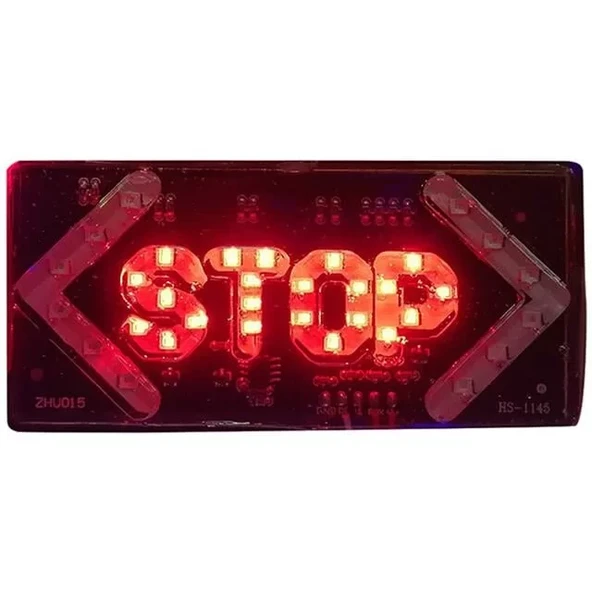 Elektrikli İşaret Cihazı Oklu Stop Küçük ürün görseli 1