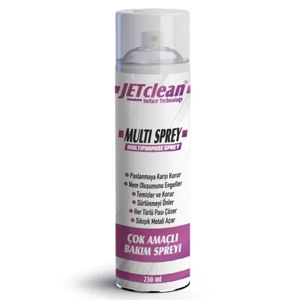 Jetclean Wd-40 250 Ml Pas Sökücü Multisprey ürün görseli 1
