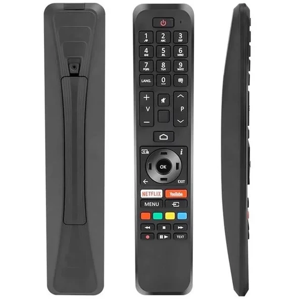 30107407 Rc43160N Netflix-Youtube- Tuşlu Ses Komutsuz Lcd-Led Tv Kumanda ürün görseli 1