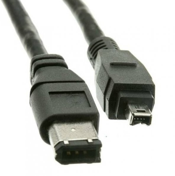 IE 1394 FIREWIRE 4Pin - 6 Pin Kablo FireWire 400 - 600 6pin 4pin ürün görseli 1