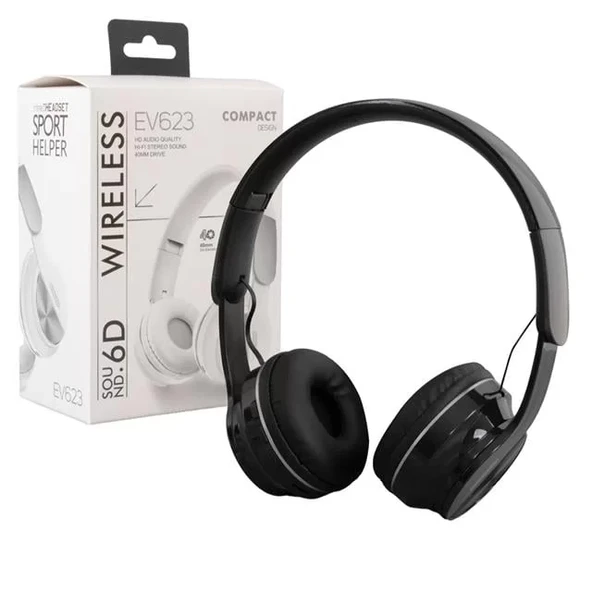 Magicvoice Ev623 Kablosuz Bluetooth Kulaküstü Tasarım Kulaklık ürün görseli 1