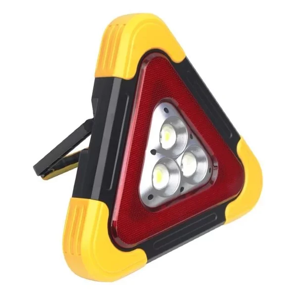 Powermaster Solar Şarj Üçgen Cob Aydınlatma Park Lambası Hb-7709 ürün görseli 1