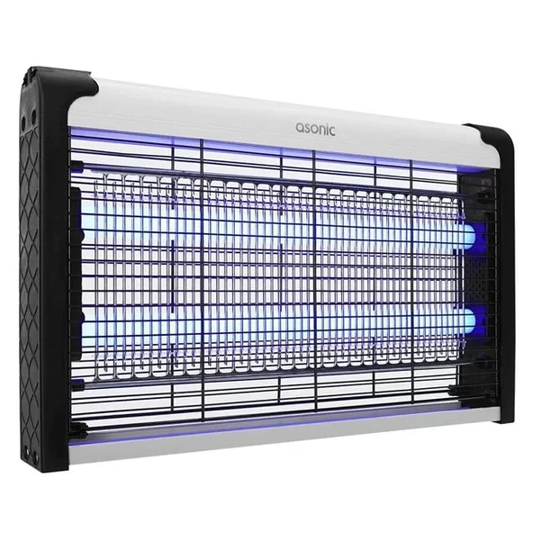 Asonic As-A29 Büyük Boy 6W+ 2000V Zincir Askısılı İki Ledli Sinek Öldürücü ürün görseli 1