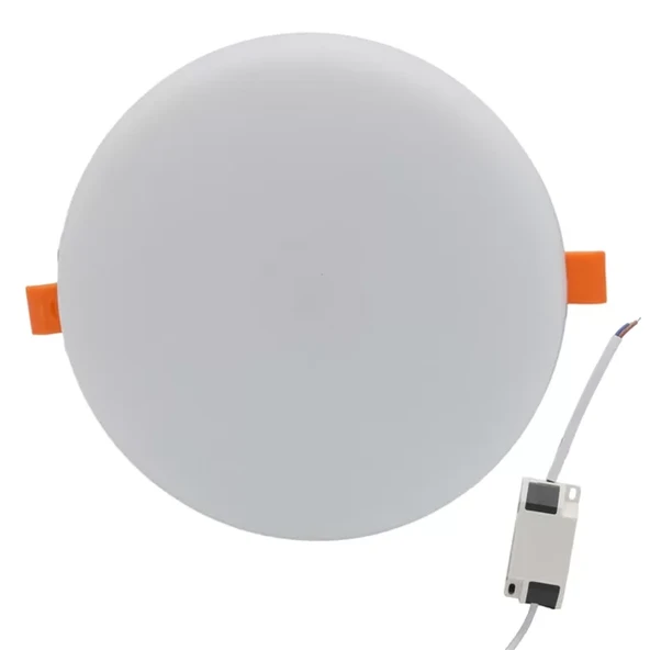 Ledx Al-Ay24 24 Watt 2800 Lümen Genişlik Ayarlı Hareketli Raylı Yuvarlak Sıva Altı Led Panel ürün görseli 1