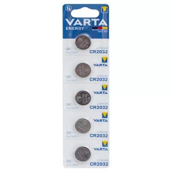 Varta Cr2032 3 Volt Lityum Pil (5'Li Paket) ürün görseli 1