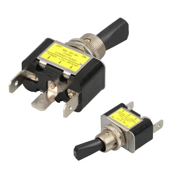 Ic-151B 12 Volt Dc 30 Amper Toggle Switch On-Off Işıklı ürün görseli 1