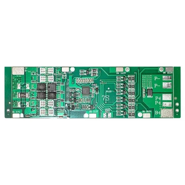 Daly Dl-6757 7S 24 Volt 10 Amper 18650 Pil Şarj-Deşarj Koruma Kartı ürün görseli 1