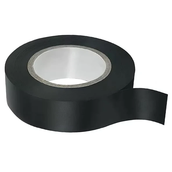 Globe No2133 19Mm 25Yrd Vinil Alev Yürütmeyen İzole Bant 23 Metre Siyah Tekli ürün görseli 1