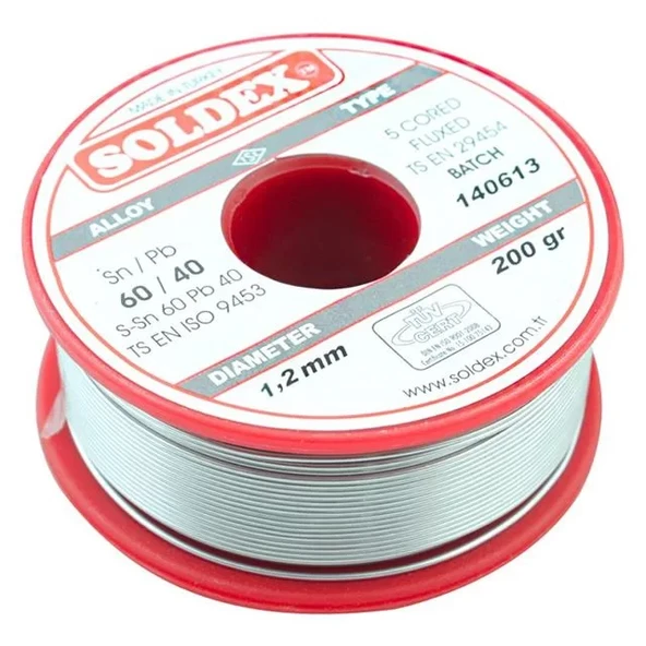 Soldex 200 Gr Lehim 1.2 Mm ürün görseli 1