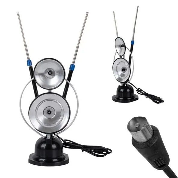 Powermaster Pm-25023 Tv Üstü Eski Tip Karasal Yayın Anten ürün görseli 1