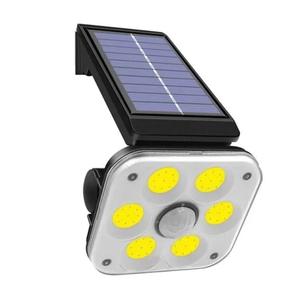 Powermaster Lf-1750A 54 Cob Ledli 3 Modlu Sensörlü Solar Duvar Lambası ürün görseli 1