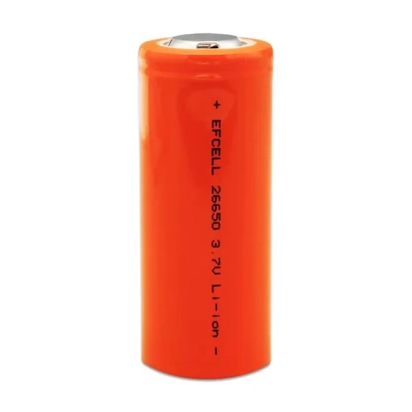 Efcell 3.7 Volt 4500 Mah Icr 26650 Şarj Edilebilir Pil ürün görseli 1