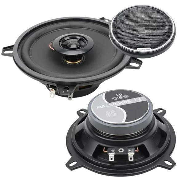 Fullsound Fs-1350Tk 13 Cm 5'' 150 Watt Tweeterlı Kapaklı Oto Hoparlör (2'Li Takım) ürün görseli 1