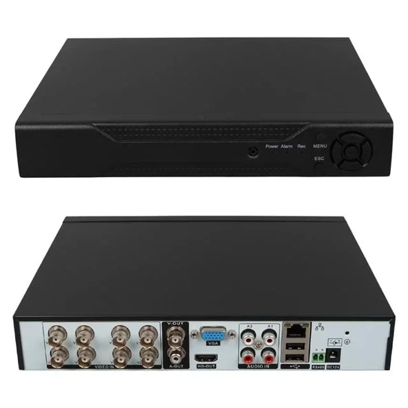 Powermaster Ahd-Analog-Tvı-Cvı 1080N 5Mp Destekli 8 Kanal Dvr-Xvr Kayıt Cihazı ürün görseli 1