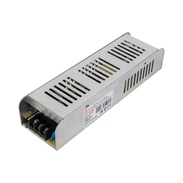 Powermaster Pm-13248 12 Volt - 15 Amper Slim Metal Kasa Adaptör (198*58*40) ürün görseli 1
