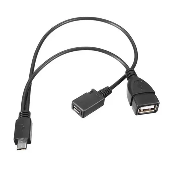 Powermaster Pm-17971 Usb Dişi Micro Usb Erkek Dişi 20 Cm Y Otg Kablo ürün görseli 1