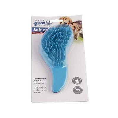 Pawise Soft Brush Kedi ve Köpek Tarama Fırçası 19 Cm ürün görseli 1