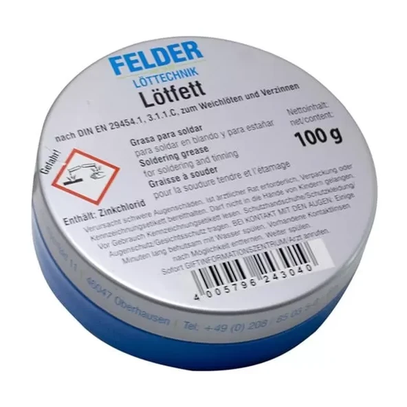 Lehim Pastası Lötfett 100 Gr. ürün görseli 1