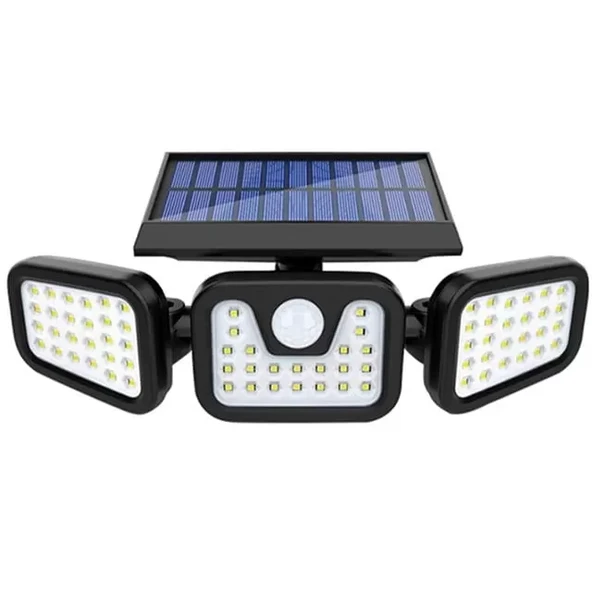 Mx-W771A Sensörlü 3 Modlu 74 Ledli Solar Aydınlatmalı Duvar Lambası ürün görseli 1