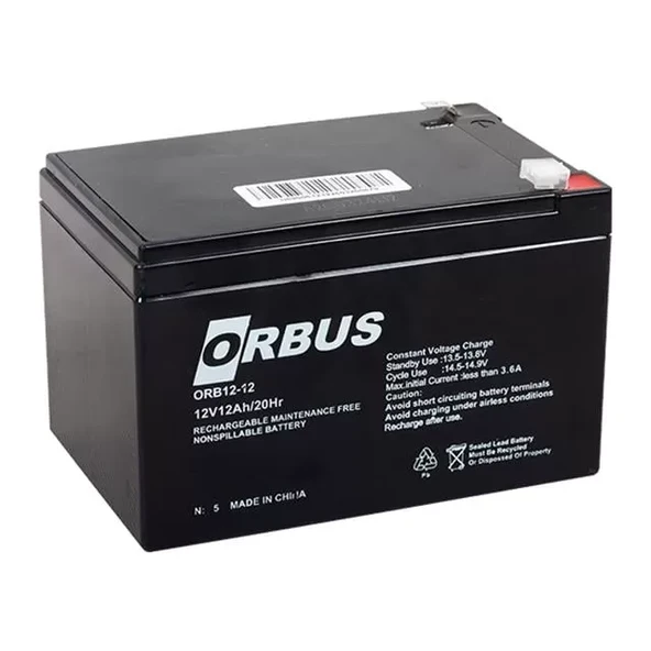 Orb12-12 12 Volt 12 Amper Kuru Akü (151X98X95 Mm) ürün görseli 1
