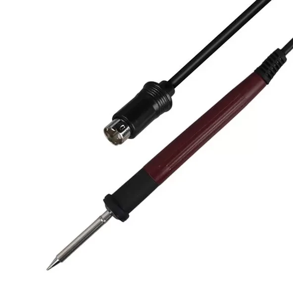 Sunkko 950T-Pro Lehim İstasyonu İçin Yedek Isı Ayarlı Kalem Havya Koyu Bordo ürün görseli 1