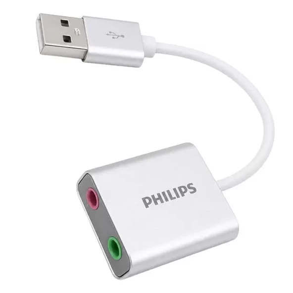 Swr1656Y/93 Usb Harici Stereo Ses Kartı Dönüştürücü Adaptör 3.5Mm Mikrofon Hoparlör Çıkışlı ürün görseli 1