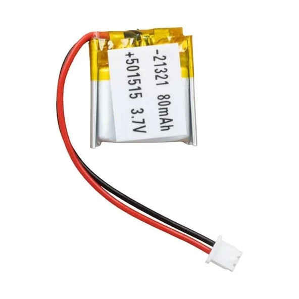 501515 3.7 Volt 80 Mah Lityum Polimer Pil ürün görseli 1