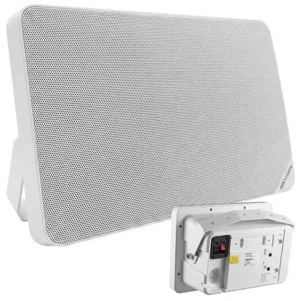 Hikvision Ds-Qae0120G1R 5.25" 20W Analog 100V Trafolu Sütun Kabin Hoparlör Beyaz ürün görseli 1