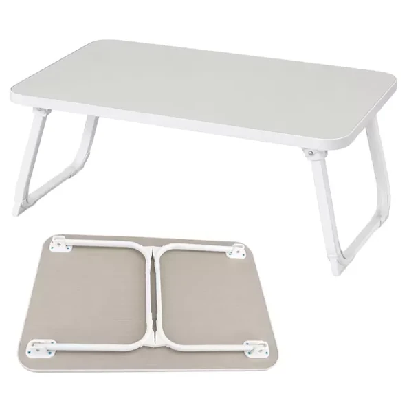 Sn-29691 Katlanabilir Laptop Masası Yatak Koltuk Üzeri Tepsisi Beyaz 60X40Cm ürün görseli 1