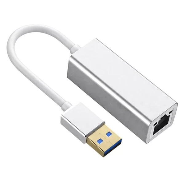 Fully H-608Em Usb 3.0 To Rj45 Gigabit Ethernet Adaptör Çevirici Alüminyum Gövde ürün görseli 1