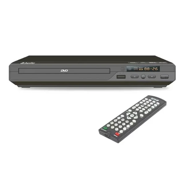 Hello Hl-5483 Usb-Hdmı-Dıvx Kumandalı Dvd Player ürün görseli 1