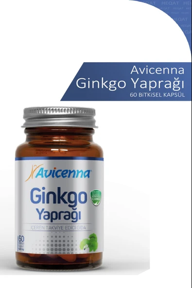 Avicenna Ginkgo Biloba- Ginkgo Yaprağı İçeren Takviye Edici Gıda - 60 Bitkisel ürün görseli 1
