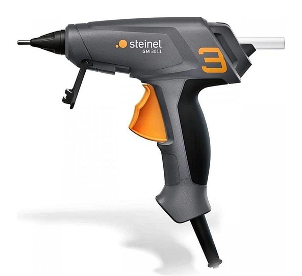 Steinel Gluematic 3011 Sıcak Silikon Tabancası 45W 200°C – 3 Adet 11 mm Mum Silikon Hediyeli Profesyonel Yapıştırma Tabancası ürün görseli 1