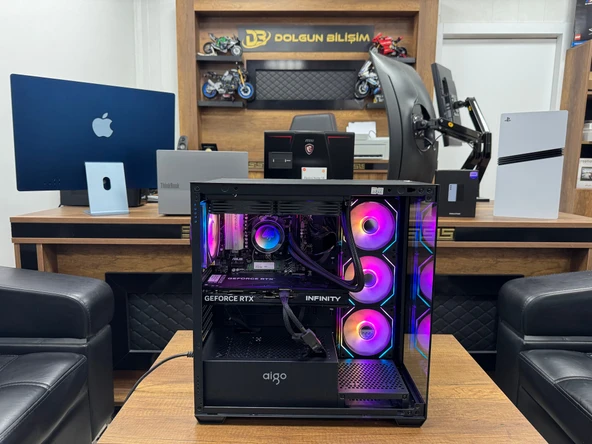 Dolgun Teknoloji Elite S37 AMD R5-7600 32GB 1TB RTX5070 12GB Masaüstü Bilgisayar ürün görseli 1