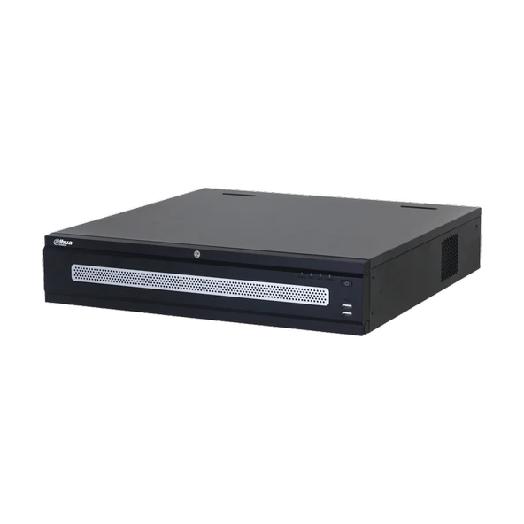 DAHUA  NVR608RH-128-XI, 128Kanal, 32Mpix, H265+, 8 HDD, 1080P Kayıt, 1280 Mbps Bant Genişliği, 2 Port 2500 Mbps LAN, RAID 0/1/5/6/10, Çift Power Supply, NVR ürün görseli 1