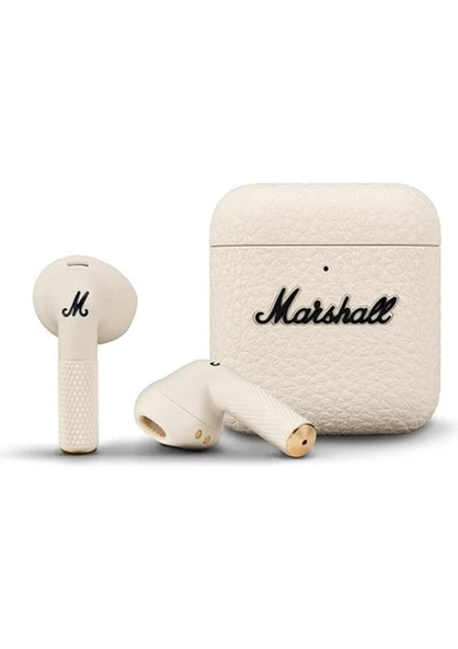 Marshall Minor IV TWS Krem Kulak İçi Bluetooth Kulaklık ürün görseli 1