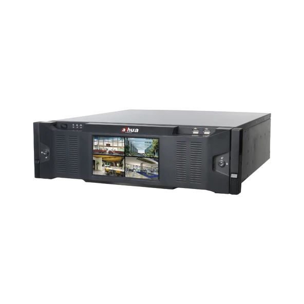 DAHUA IVSS7016DR, 256Kanal, 24Mpix, H265+, 16 HDD, 1080P Kayıt, 768 Mbps Bant Genişliği, 4 Port Gigabit Mbps LAN, RAID 0/1/5/6/10, Çift Power Supply, NVR ürün görseli 1